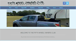 Desktop Screenshot of fifthwheelownersclub.com