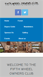 Mobile Screenshot of fifthwheelownersclub.com